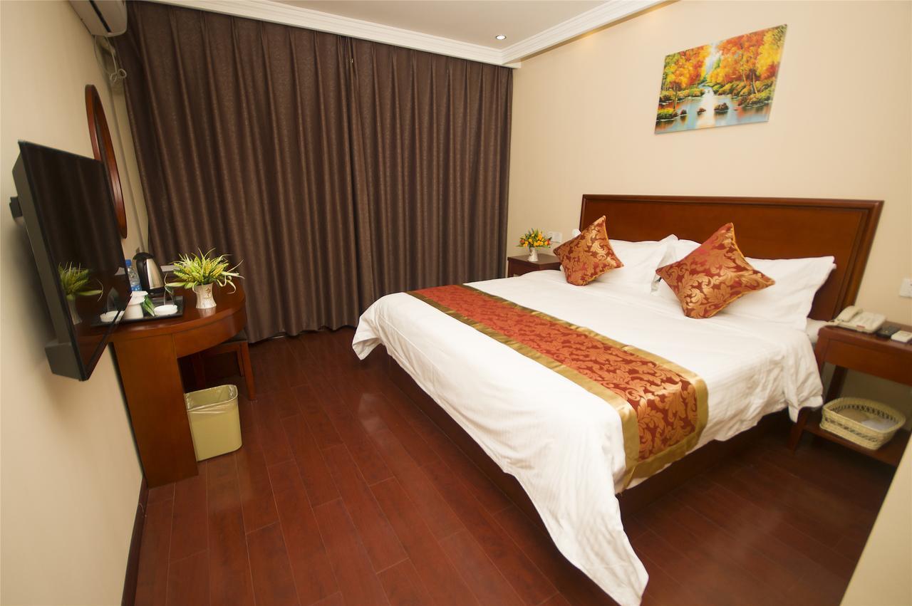 Greentree Inn Fujian Fuzhou Jinshan Wanda Pushang Avenue Business Hotel Fuzhou (Fujian) Extérieur photo